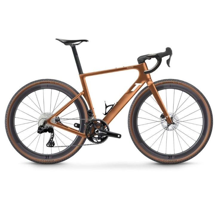 Vélo 3T Racemax WPNT GRX Di2 2X12 DISCUS 40|30 Bronzo