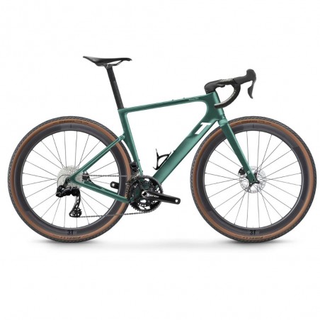 Vélo 3T Racemax WPNT GRX Di2 2X12 DISCUS 40|30 Turchese