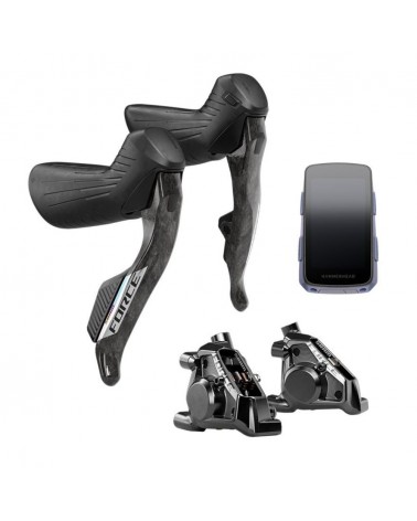 Jeu de manettes/pinces Sram Force AXS E1 + Hammerhead Karoo 3
