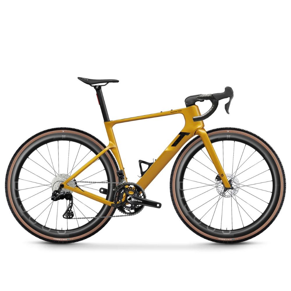 Bicicleta 3T Racemax2 Italia GRX Di2 2X12 Discus 45|40 Ambra