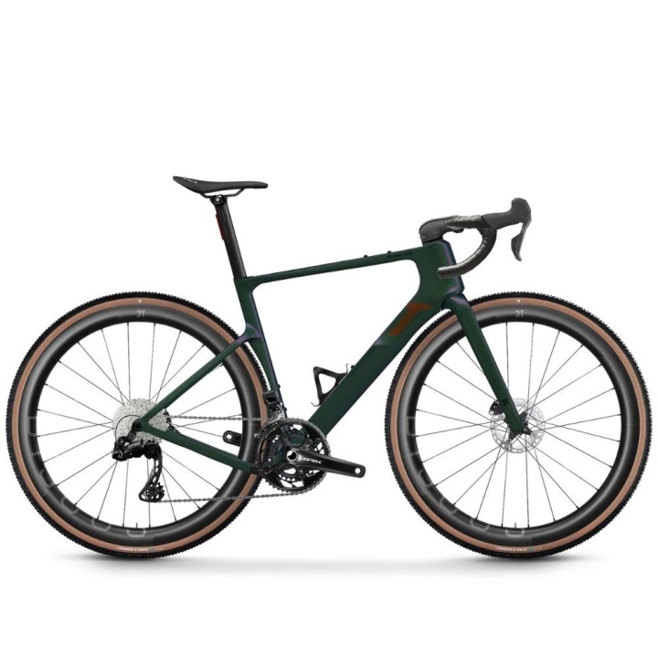 Bicicleta 3T Racemax2 Italia GRX Di2 2X12 Discus 45|40 Smeraldo