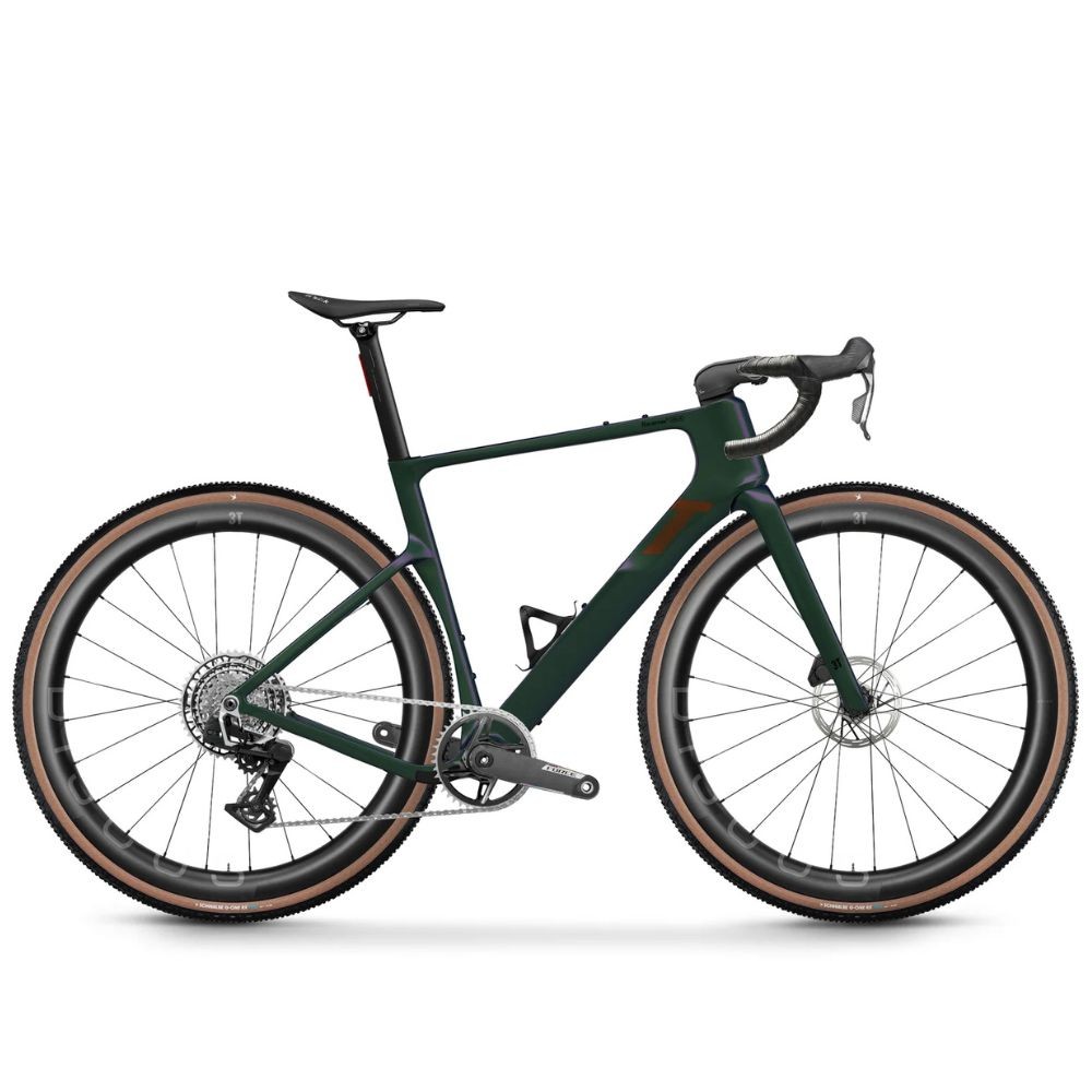 Bicicleta 3T Racemax2 Italia FORCE XPLR AXS 1X13 DISCUS 45|40 Smeraldo