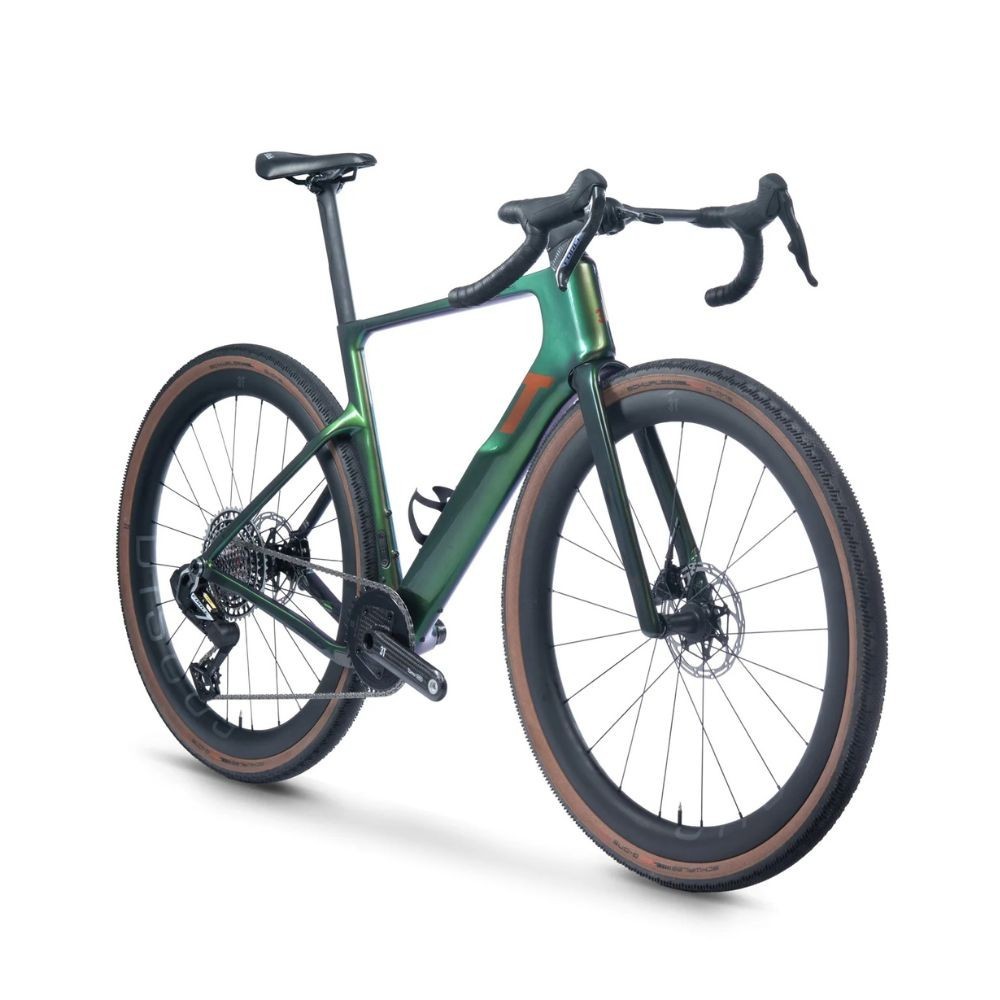 Bicicleta 3T Racemax2 Italia FORCE XPLR AXS Torno 1X13 Discus 45|40 Smeraldo