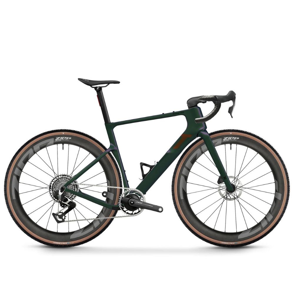 Vélo 3T Racemax2 Italia RED XPLR PM AXS 1X13 ZIPP 303 XPLR SW Smeraldo