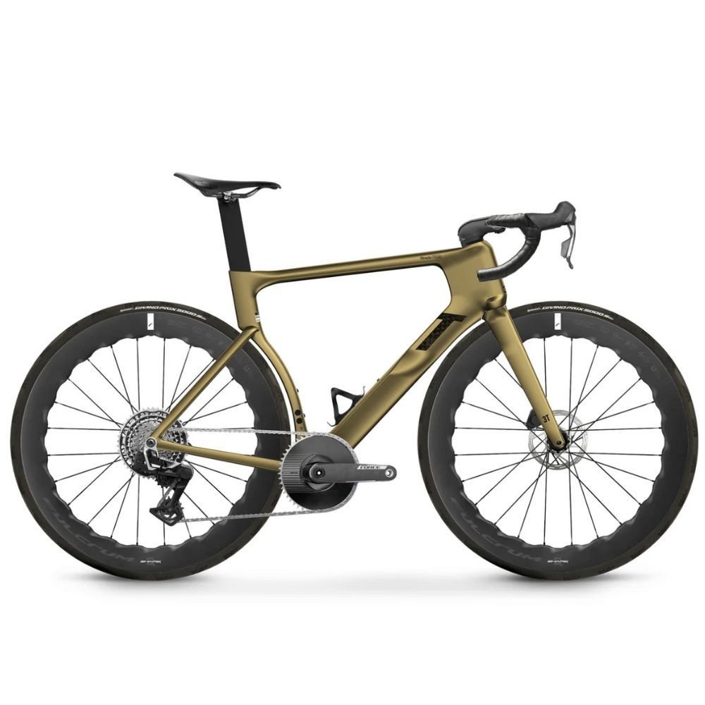 Vélo 3T Strada Italia FORCE XPLR AXS 1X13 Fulcrum Sharq 57 Oro