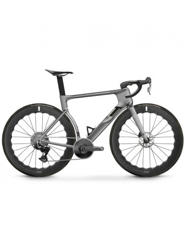 Vélo 3T Strada Italia FORCE XPLR AXS 1X13 Fulcrum Sharq 57 Argento