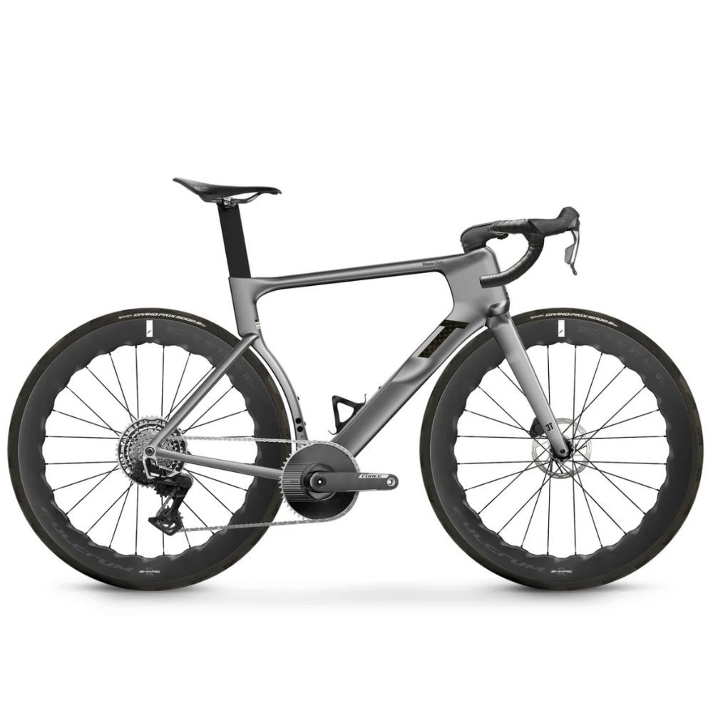 Vélo 3T Strada Italia FORCE XPLR AXS 1X13 Fulcrum Sharq 57 Argento