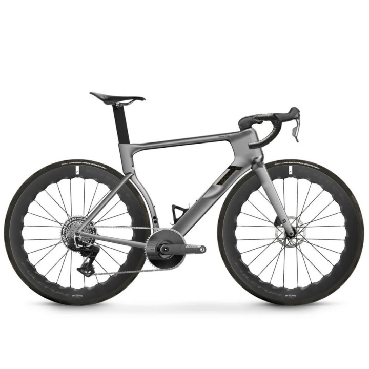 Bicicleta 3T Strada Italia FORCE XPLR AXS 1X13 Fulcrum Sharq 57 Argento