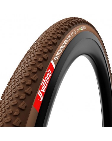 Cubiertas Gravel Vittoria Terreno T50 TLR G2 Brown