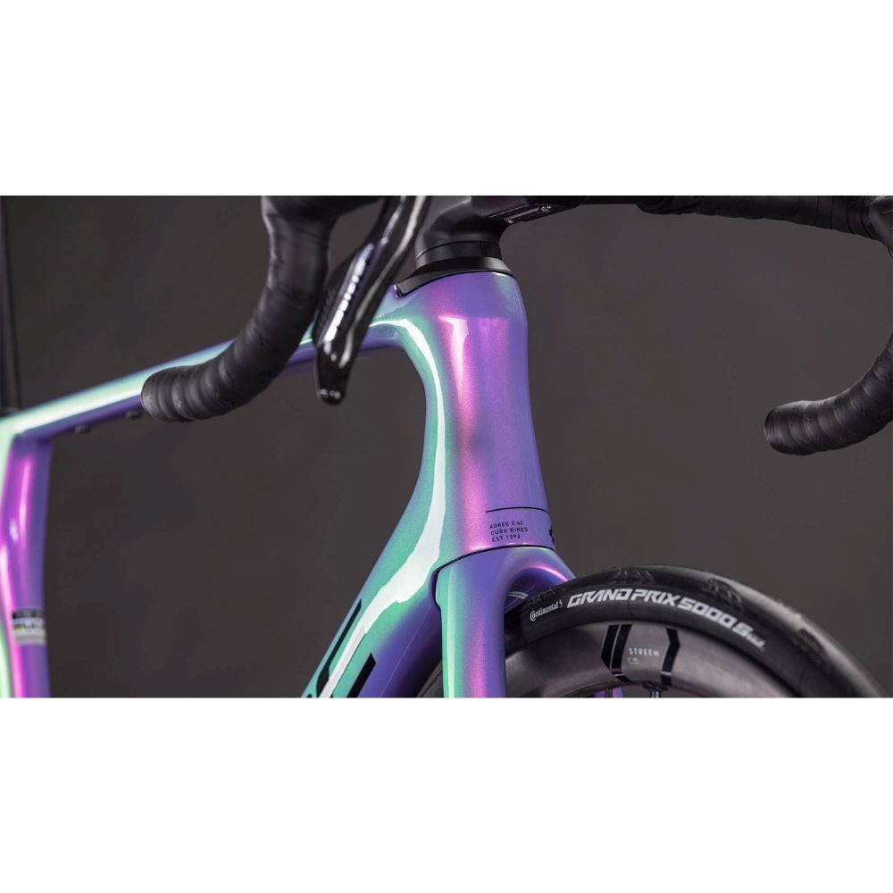 Bicicleta Cube Agree C:62 SLX cosmicpurple´n´black