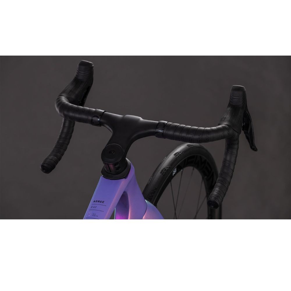 Bicicleta Cube Agree C:62 SLX cosmicpurple´n´black