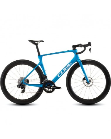 Bicicleta Cube Agree C:62 EX topasblue´n´white