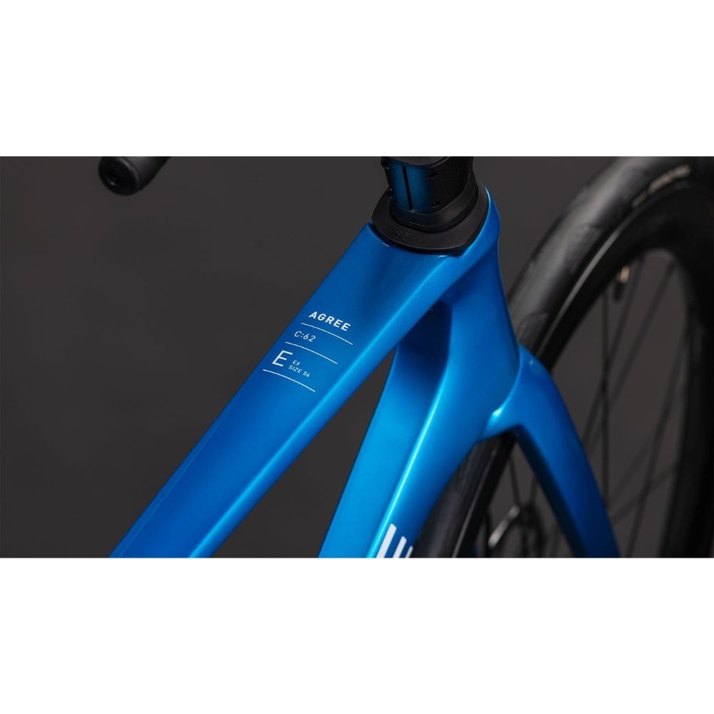 Vélo Cube Agree C:62 EX topasblue´n´white