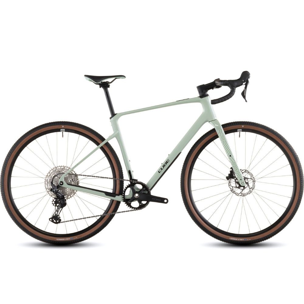 Vélo Cube Nuroad C:62 ONE aloegreen´n´black