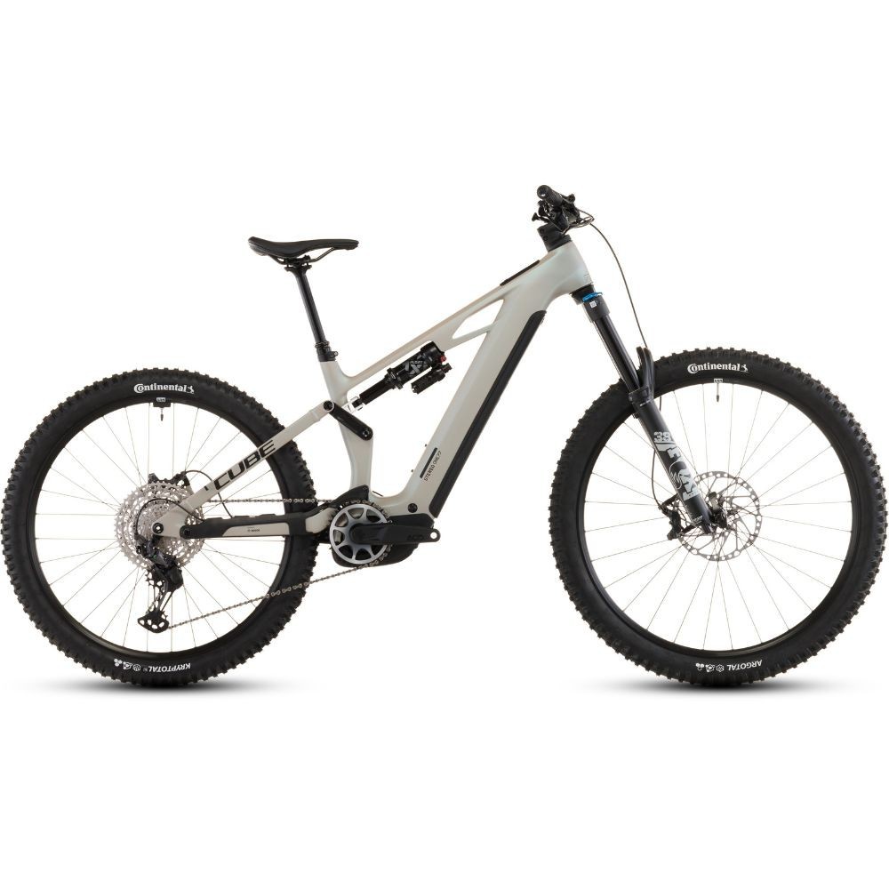 Bicicleta Cube Stereo Hybrid ONE77 HPC SLX 800 glintsand´n´black