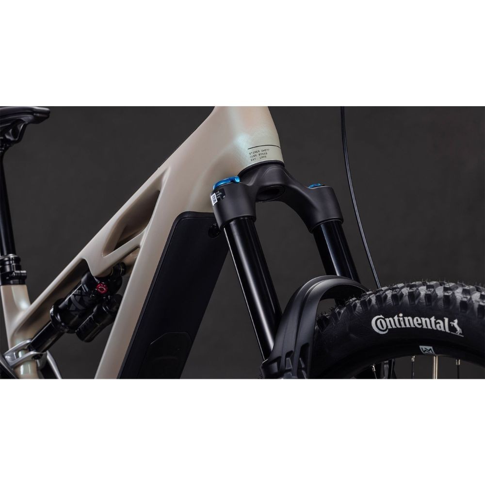 Bicicleta Cube Stereo Hybrid ONE77 HPC SLX 800 glintsand´n´black