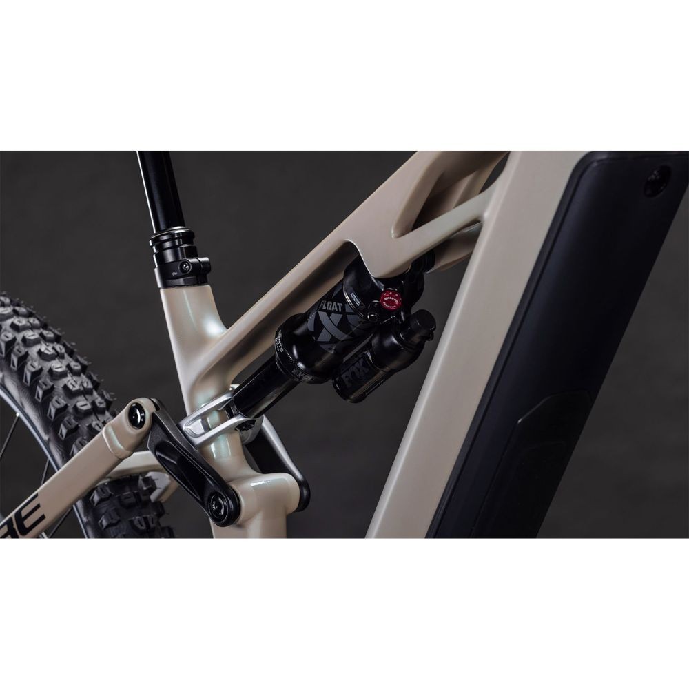 Bicicleta Cube Stereo Hybrid ONE77 HPC SLX 800 glintsand´n´black