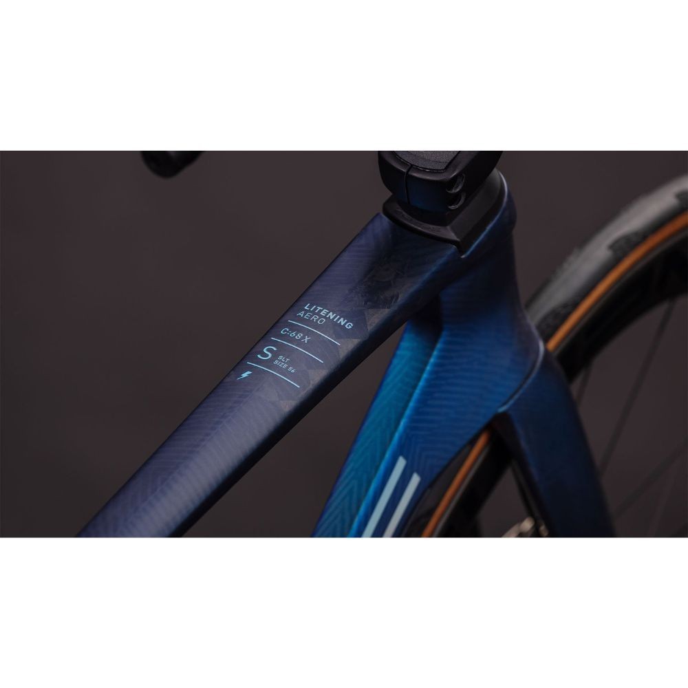 Bicicleta Cube Litening Aero C:68X SLT atlantisgrid´n´ice