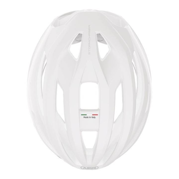Casco Abus StormChaser Ace Pure White