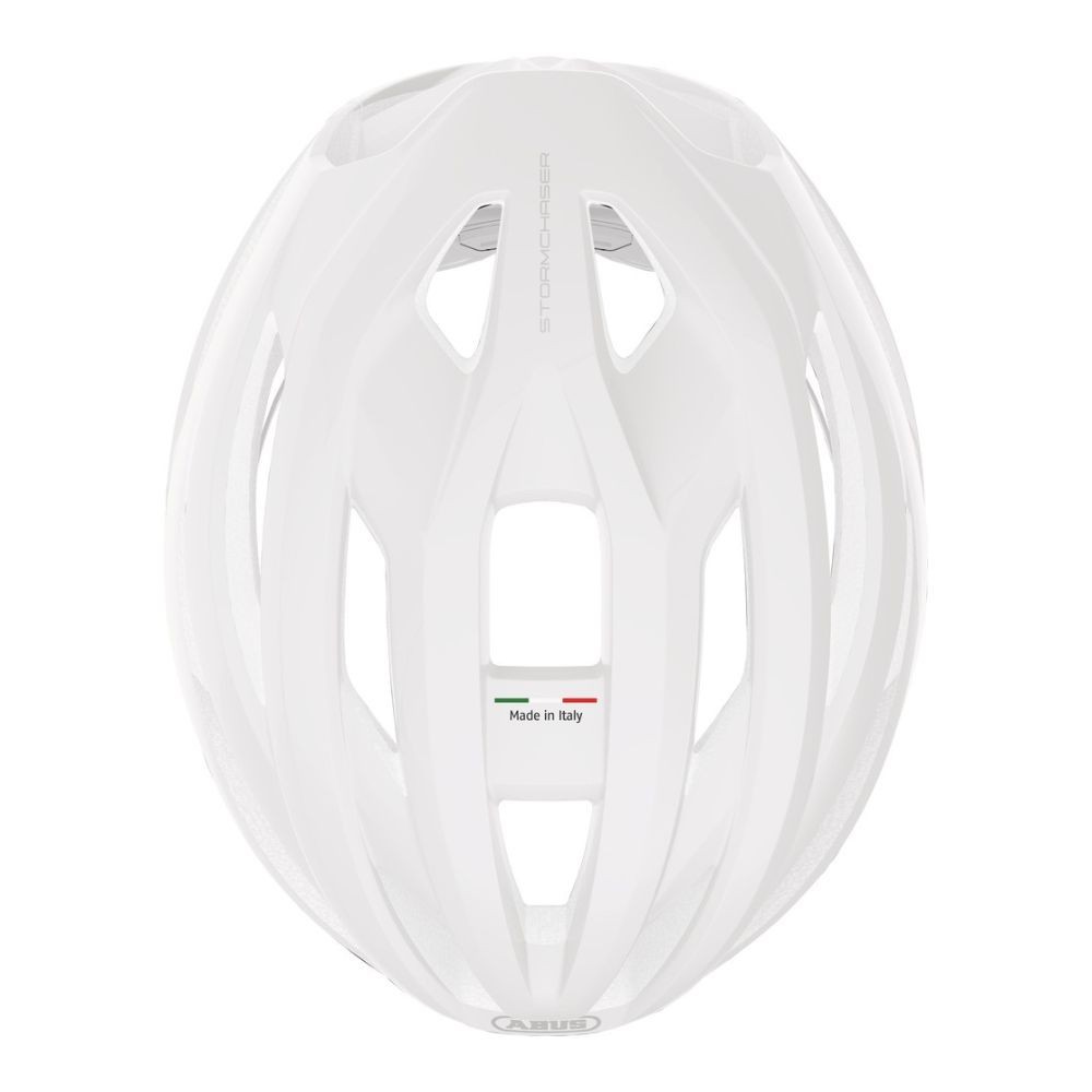 Casco Abus StormChaser Ace Pure White
