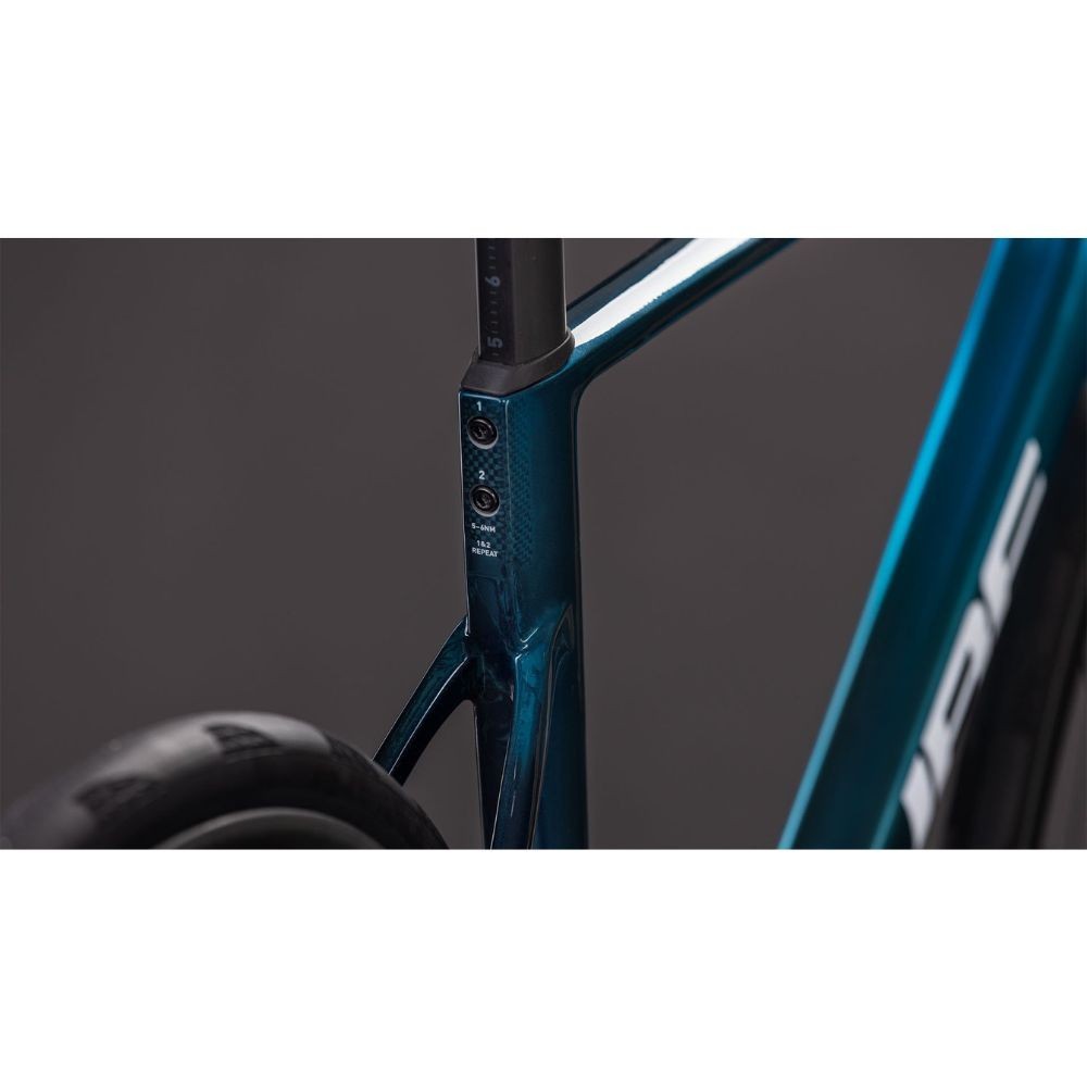 Bicicleta Cube Litening AIR C:68X SLX chromeblue´n´ liquidblue