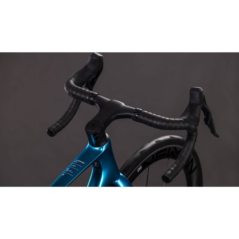 Bicicleta Cube Litening AIR C:68X SLX chromeblue´n´ liquidblue