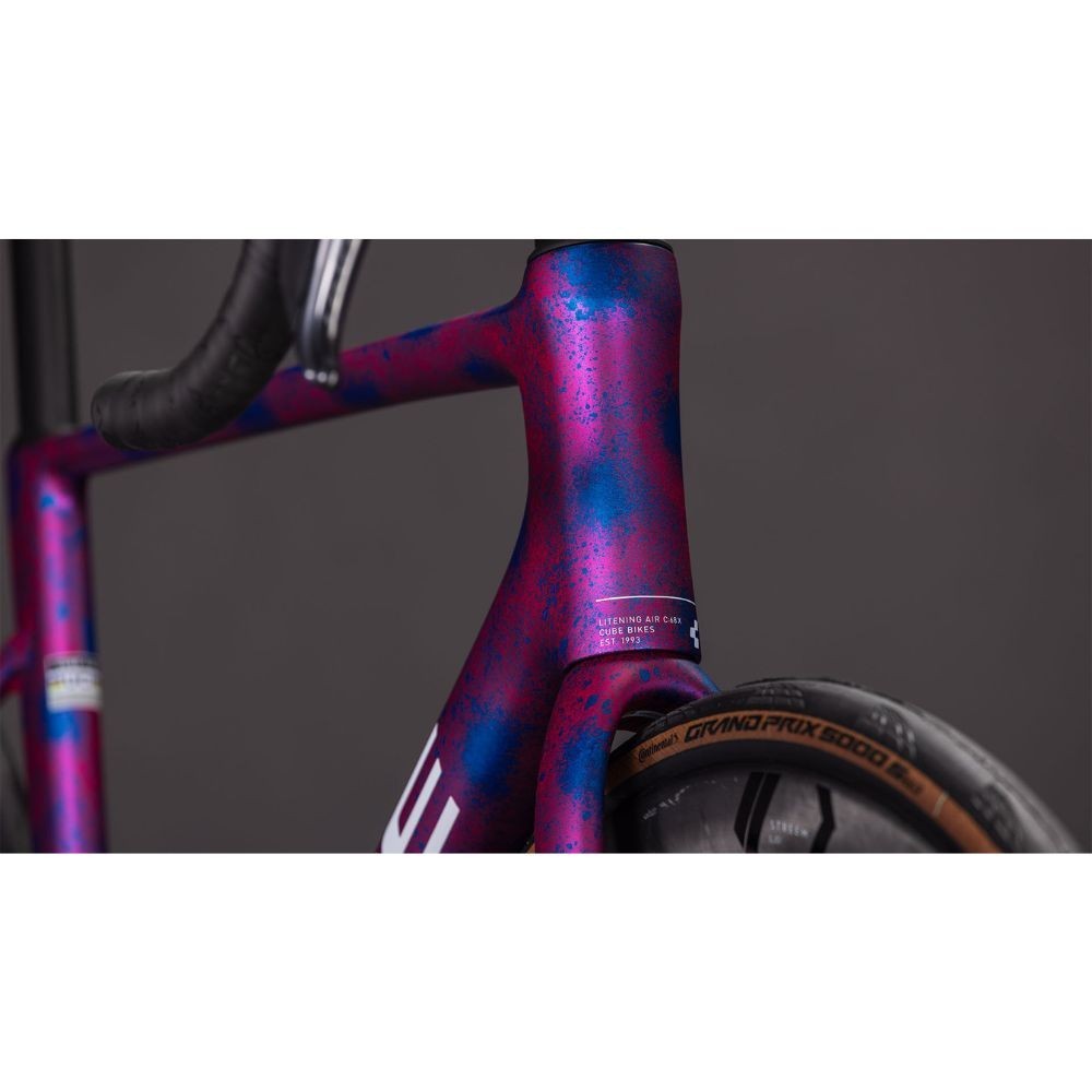 Bicicleta Cube Litening AIR C:68X RACE dazzlepink´n´blue