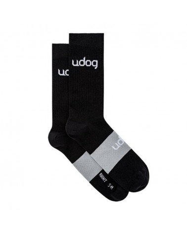 Calcetines Udog Gravel Negro/Gris