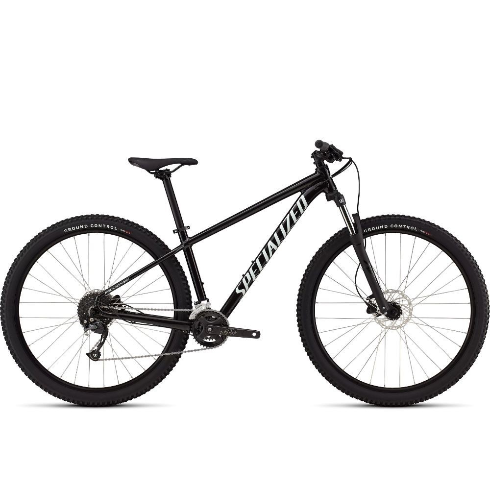 Vélo Specialized Rockhopper Base Gloss Obsidian Dune White 2026