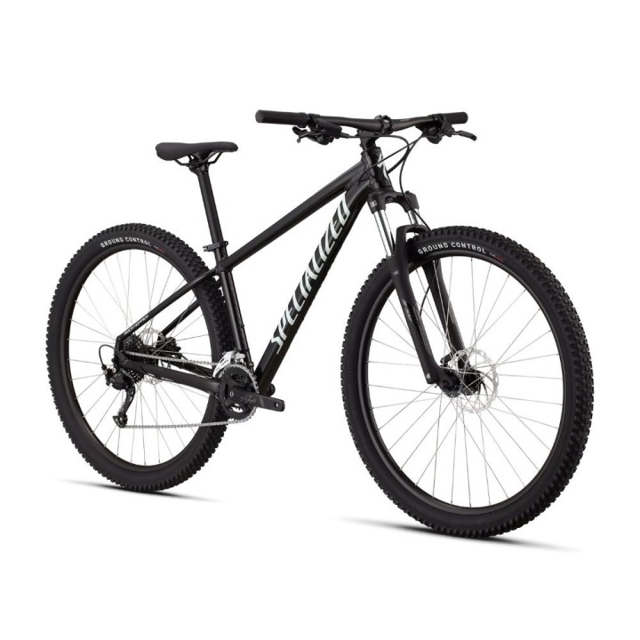 Vélo Specialized Rockhopper Base Gloss Obsidian Dune White 2026