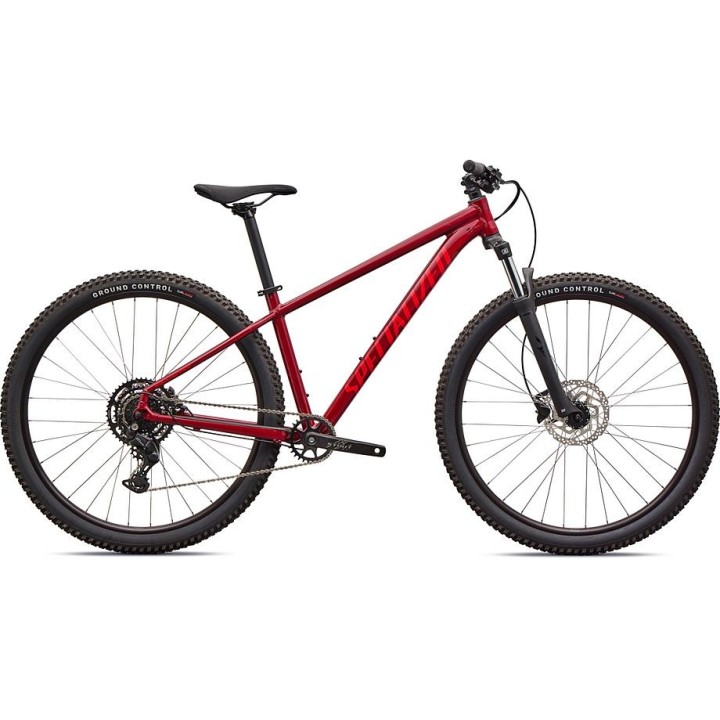 Vélo Specialized Rockhopper Sport Gloss Maroon/Deep Orange 2026