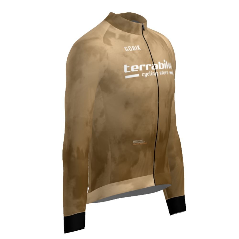Maillot Hombre Manga Larga Gobik Hyder Terrabike Beigev|Ropa ciclismo