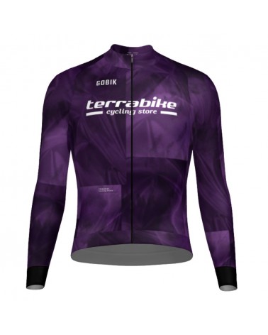 Maillot homme à manches longues Gobik Hyder Terrabike Malva