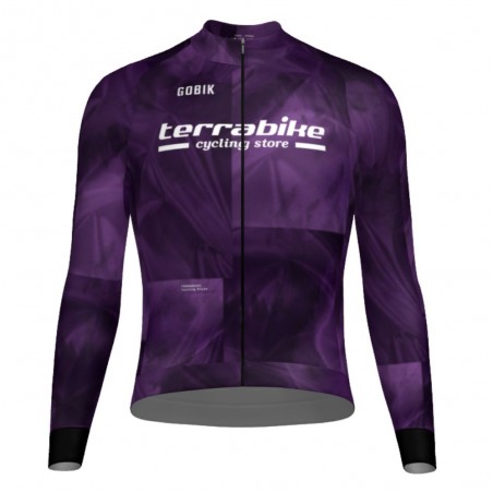 Maillot homme à manches longues Gobik Hyder Terrabike Malva