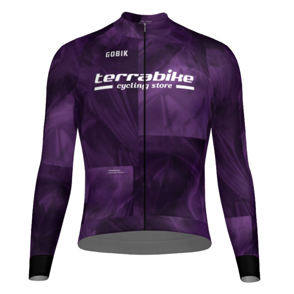 Maillot homme à manches longues Gobik Hyder Terrabike Malva