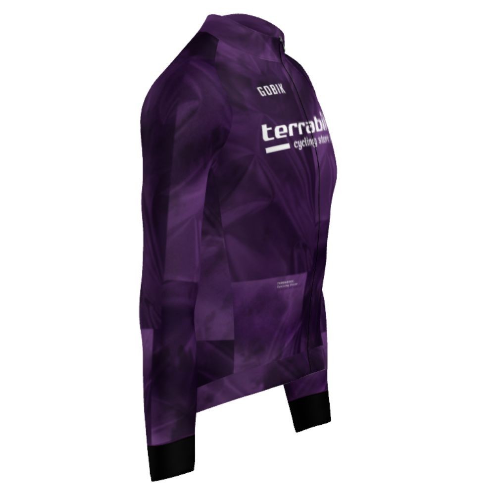 Maillot Hombre Manga Larga Gobik Hyder Terrabike Malva|Ropa ciclismo