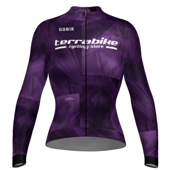 Maillot Femme Manches Longues Gobik Hyder Terrabike Malva