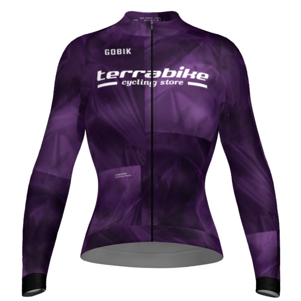 Maillot Femme Manches Longues Gobik Hyder Terrabike Malva