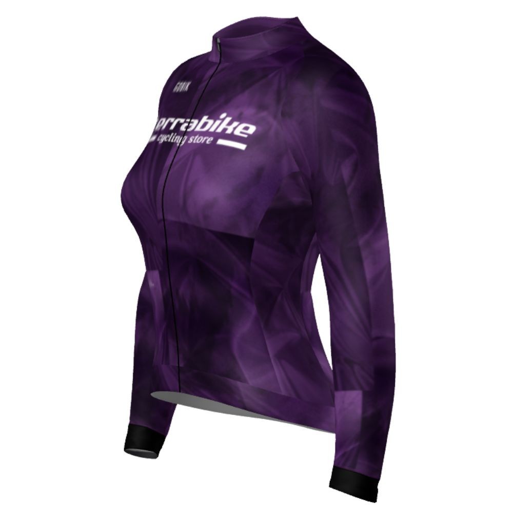 Maillot Femme Manches Longues Gobik Hyder Terrabike Malva