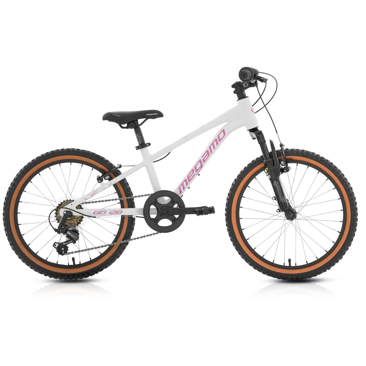 Bicicleta Megamo 20" Go Race White
