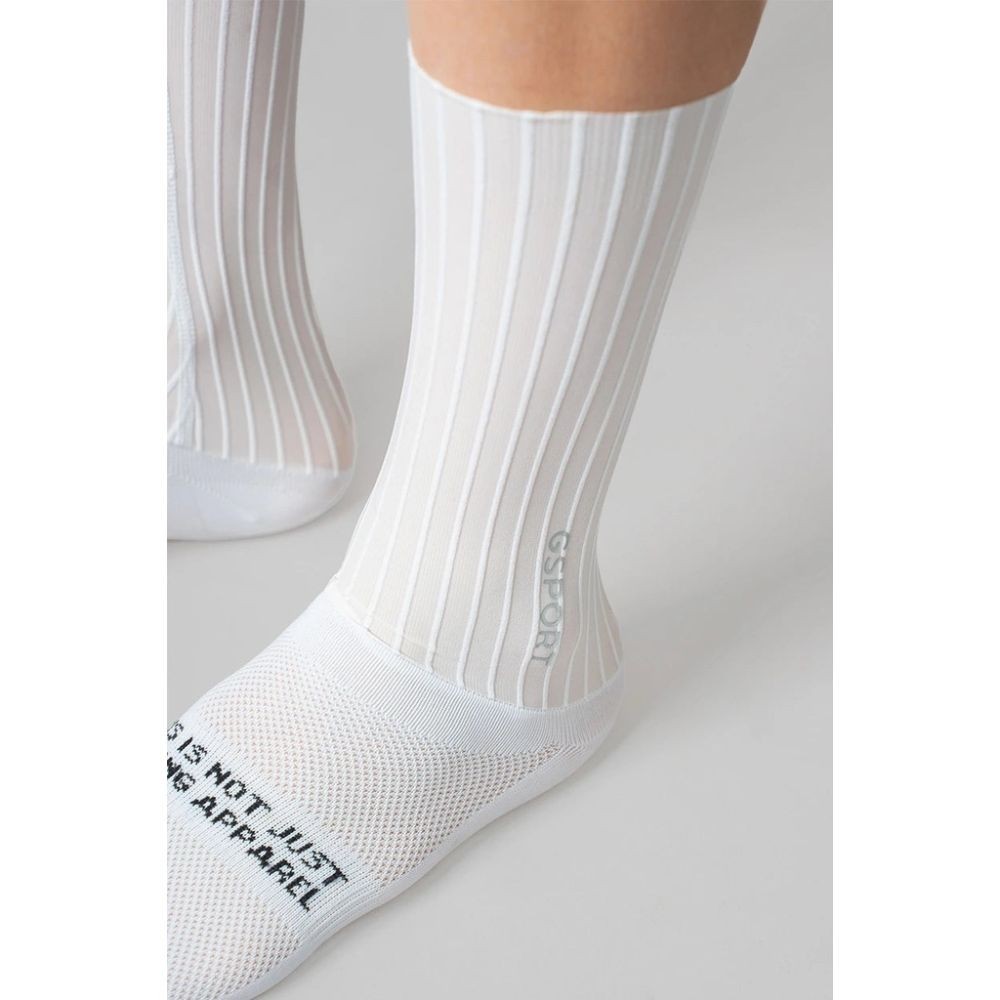 Chaussettes Aero Gsport Ivory|Vêtements de cyclisme