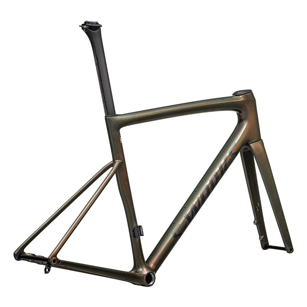 Cadre du S-Works Tarmac SL8 Gloss Cypress Metallic / Magenta To Gold Pearl / Satin Black Metallic 2025