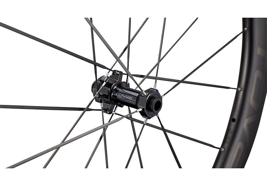 Rues Roval Rapide CLX III Satin Carbon/Gloss Black