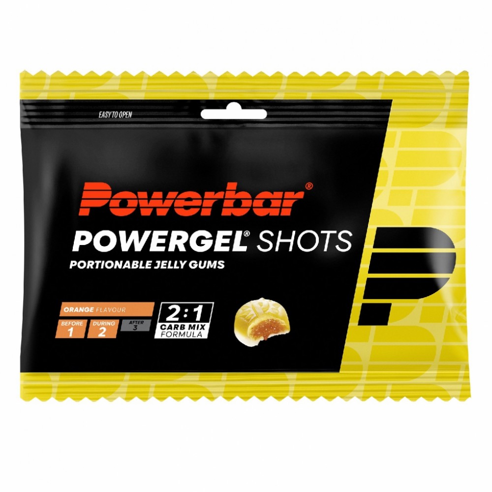 Gominolas PowerBar PowerGel Shots Naranja