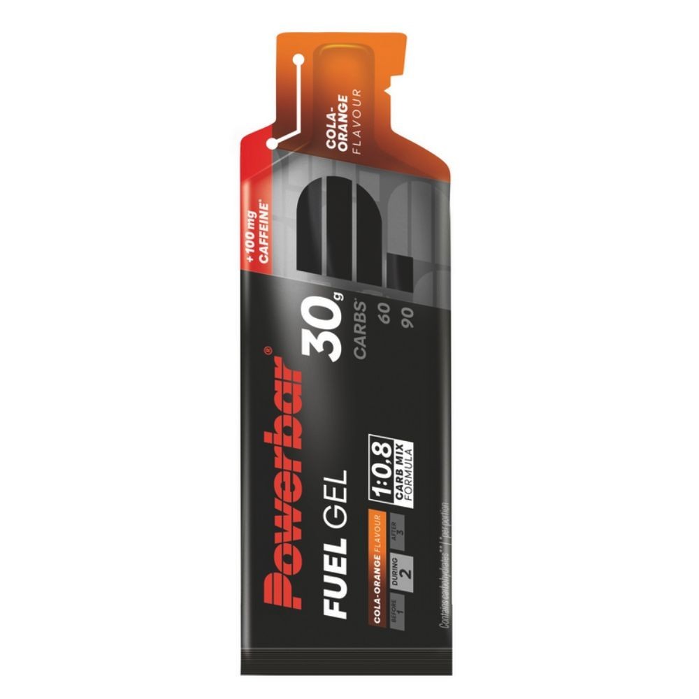 Gel PowerBar Fuel Gel 30 Black Line Cola Orange + Caffeine