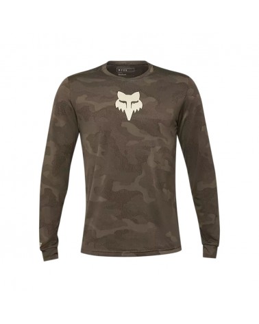 Camiseta Manga Larga Fox Ranger TruDri Marrón