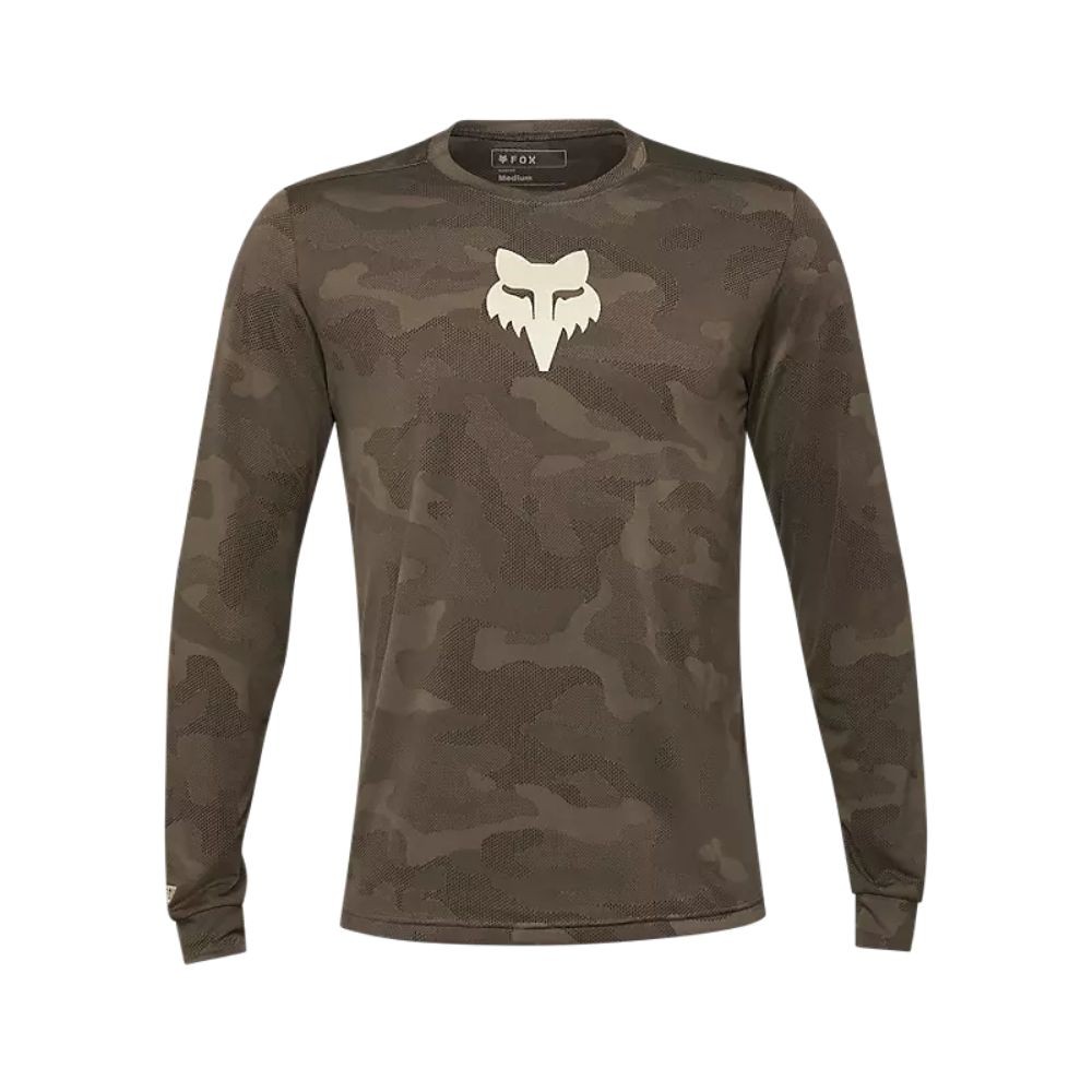 Camiseta Manga Larga Fox Ranger TruDri Marrón