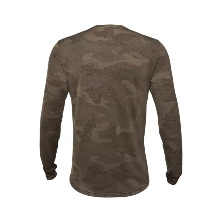 Camiseta Manga Larga Fox Ranger TruDri Marrón