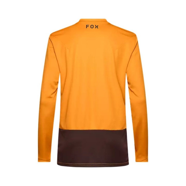 T-shirt à manches longues Fox Ranger Head Marron caramel
