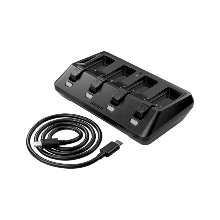 Chargeur batterie et câble sram e-tap / axs 4 ports